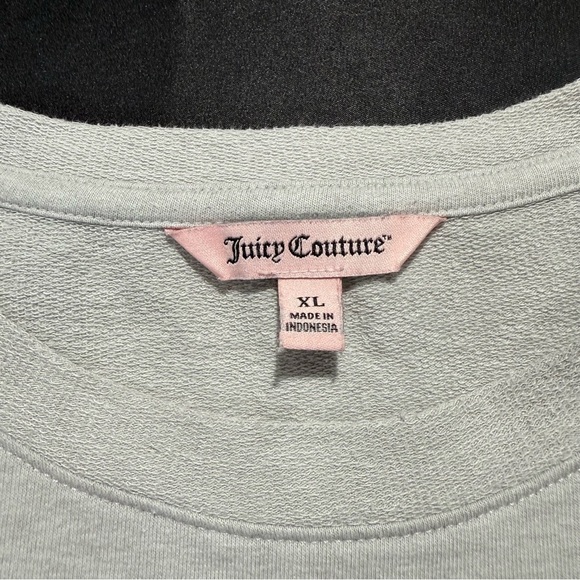Juicy Couture Gray Lace-Up Sweatshirt - Picture 12 of 12
